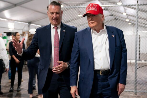 ICE head Todd lyons has reportedly been hospitalized for stress twice.