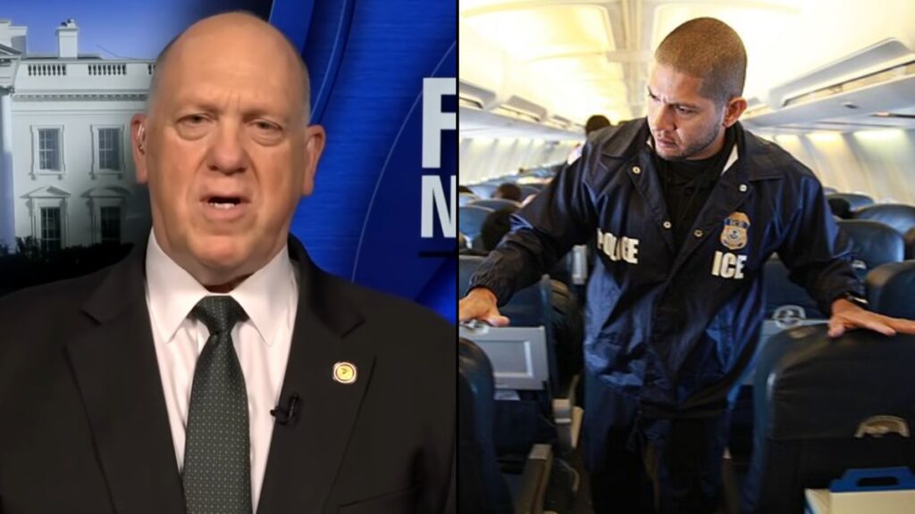 Tom Homan confirms that ICE will stay at airports indefinitely.