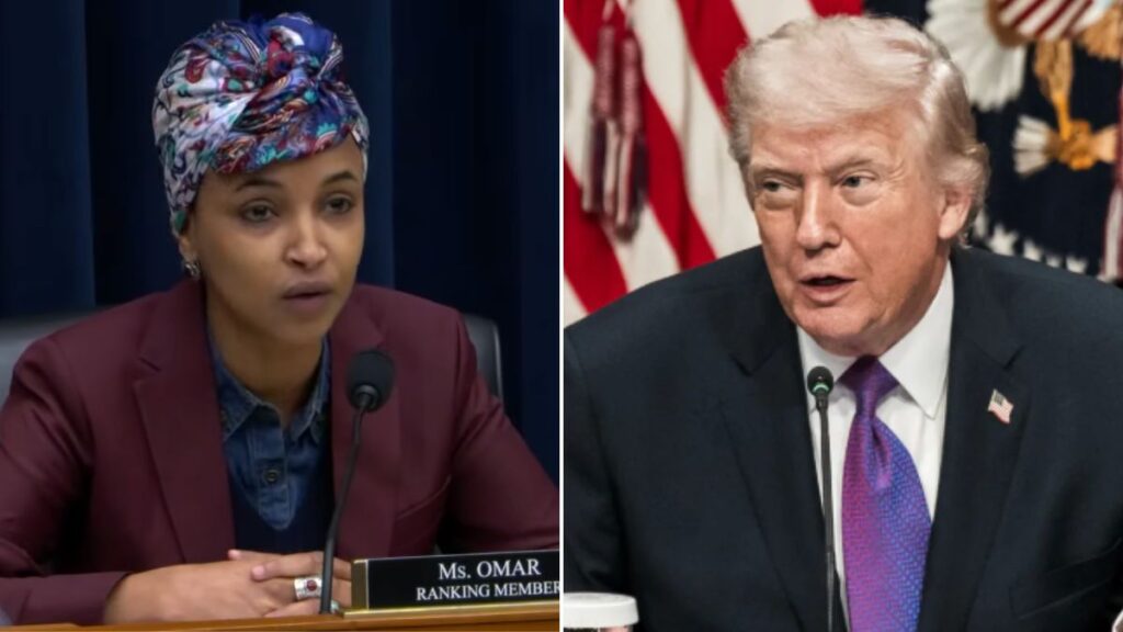 Ilhan Omar called out Donald Trump on X for his remarks against Somalia and her marriage with a post on X.