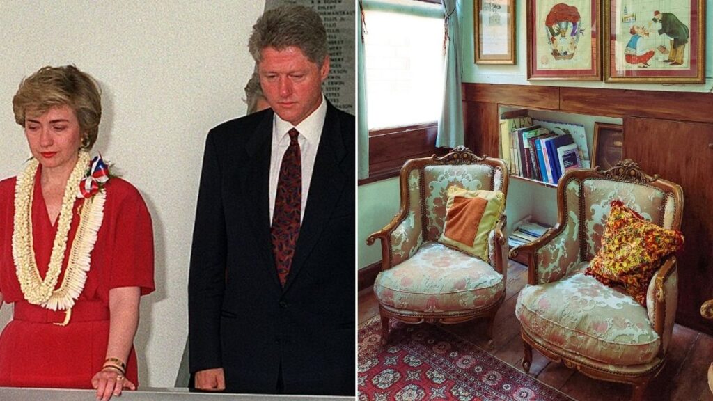 The truth behind Hillary and Bill Clinton's furniture scandal that changed everything.