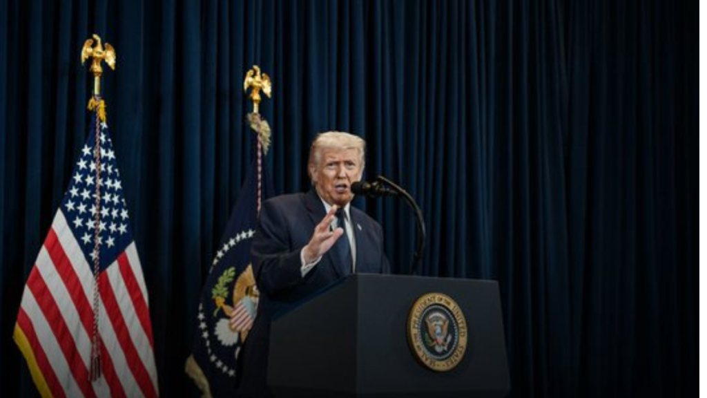 Donald Trump warns the nation about Iran 'sleeper cells' in California and beyond.