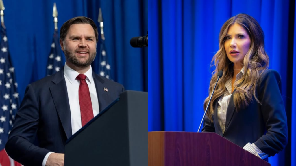 JD Vance reveals the reason behind Noem’s exit.