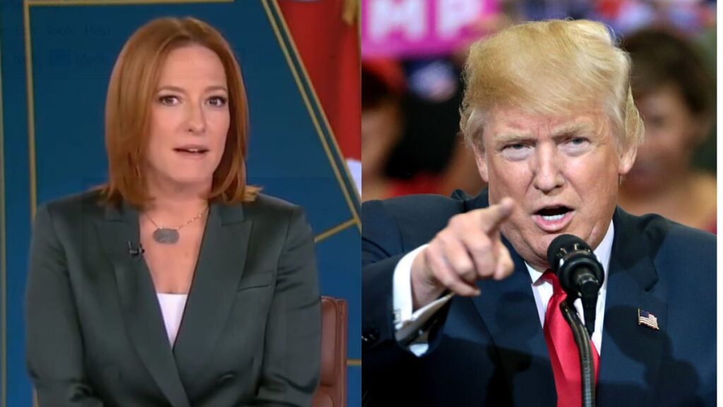 Jen Psaki slams Trump