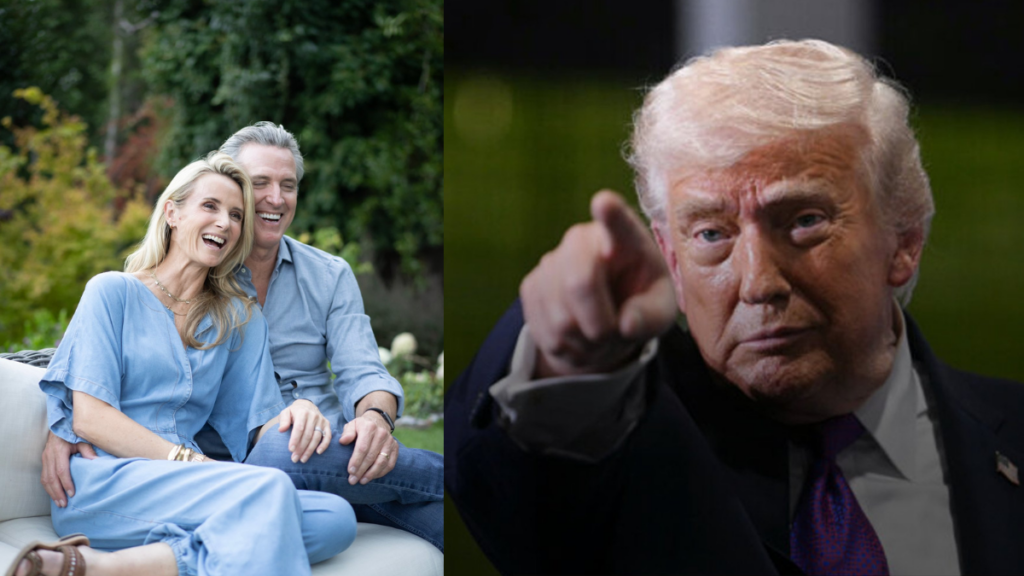 Jennifer Siebel Newsom launches into Trump tirade on Twitter.