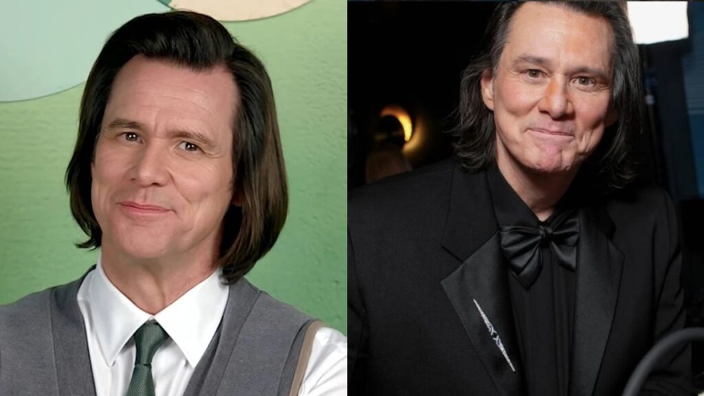 Jim Carrey 2020 vs. 2026 — A shocking transformation has fans asking if its real or reel. (left- via Wikimedia Commons) and (right-@thealexisstone|via Instagram).