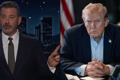 Jimmy Kimmel mocked Donald Trump's Operation Epic Fury in a scathing monologue.