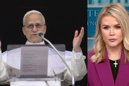 Karoline Leavitt responds to Pope Leo's comments