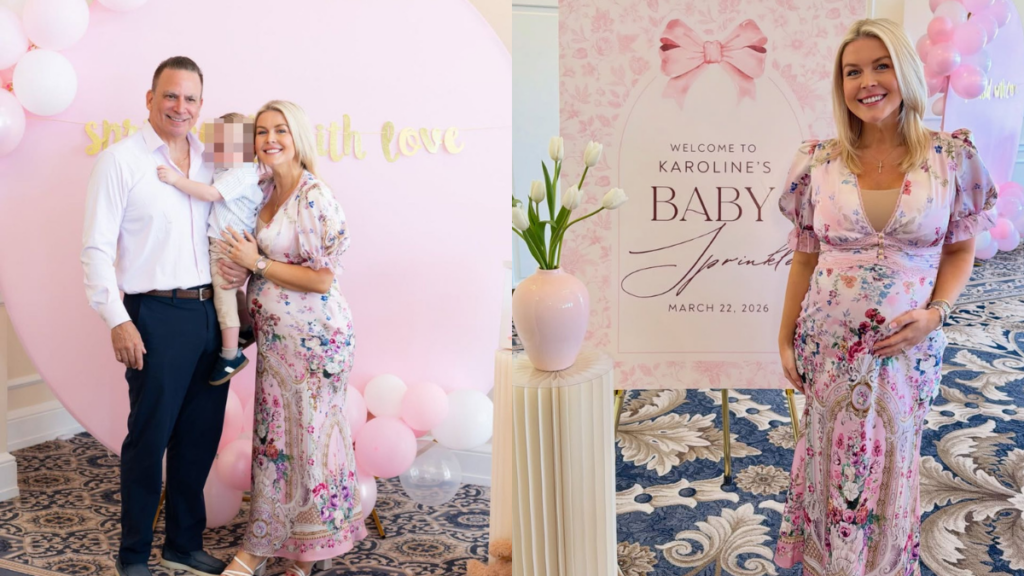 Karoline Leavitt pictured with her family