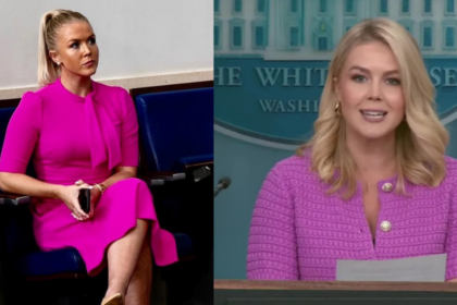 Karoline Leavitt is being trolled for her style.