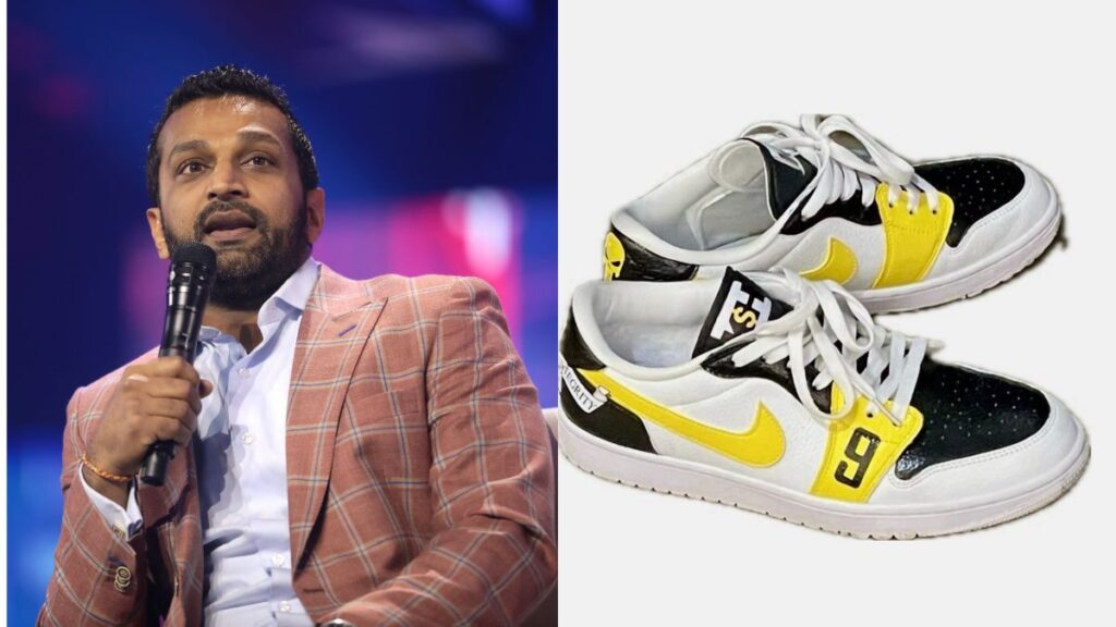 Kash Patel has custom sneakers with FBI twist