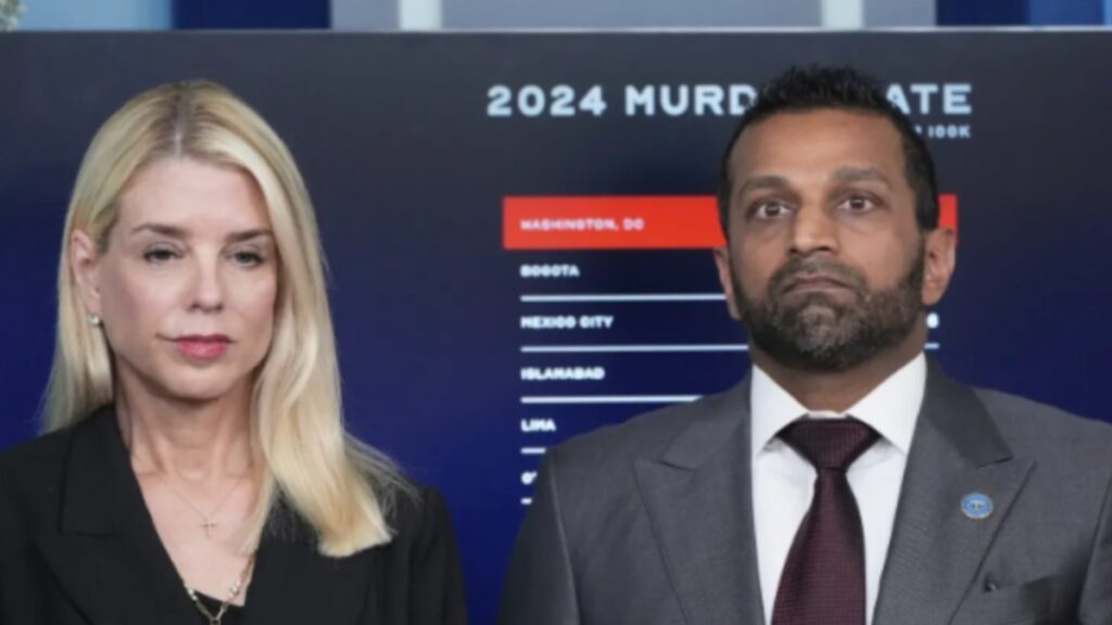 Kash Patel and Pam Bondi get sued by former FBi agents