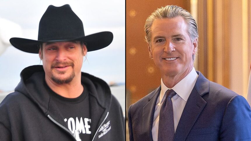 Kid Rock's roast aimed at Gaivn Newsom backfires with a military investigation.