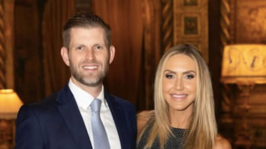 Lara and Eric Trump look completely different now- Here's the buzz. (Instagram/@laraleatrump).