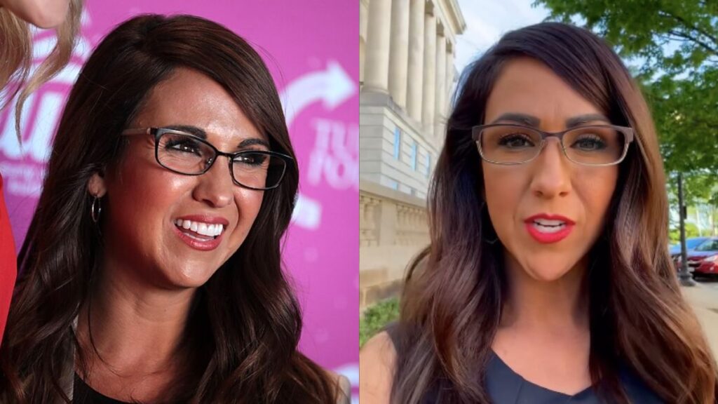 Lauren Boebert’s bad makeup and eyebrow blindness