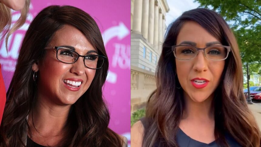 Lauren Boebert’s bad makeup and eyebrow blindness