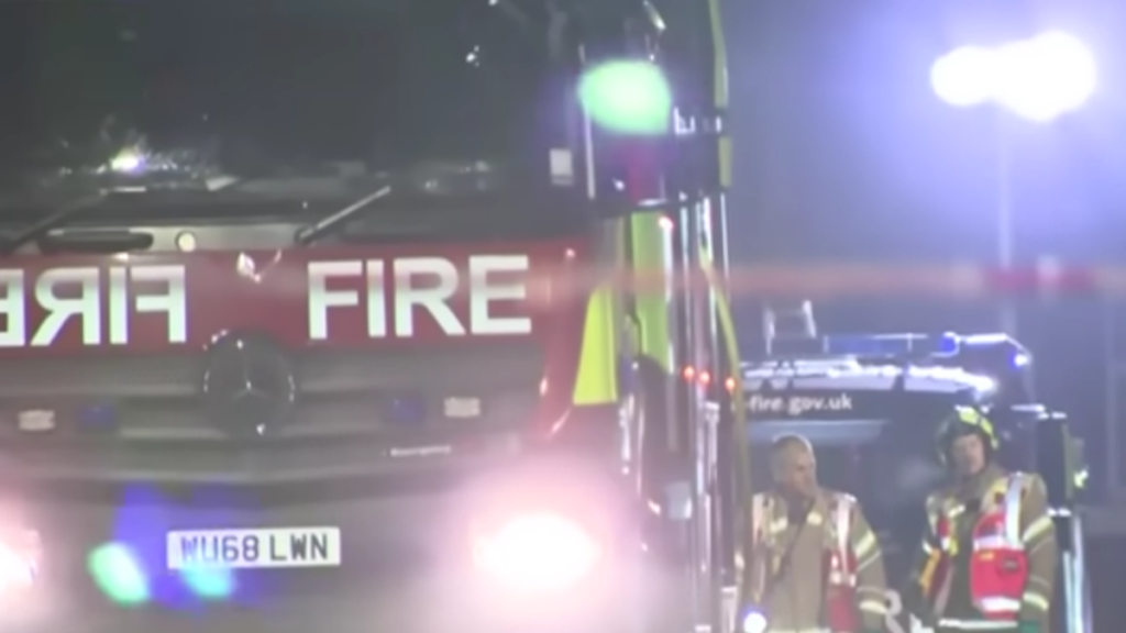 London Ambulance Fire