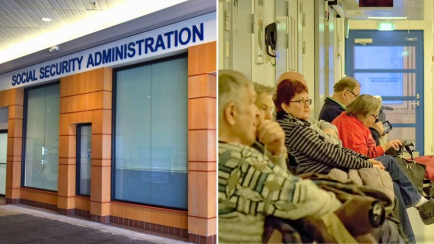 Many people find themselves waiting at Social Security Administration field offices