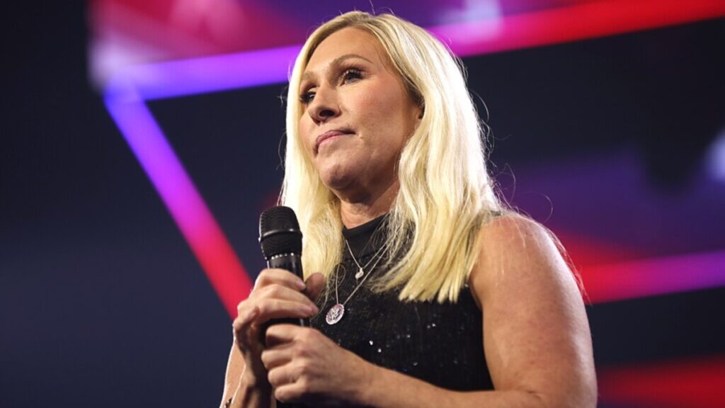 Marjorie Taylor Greene takes on religion and politics as Iran conflict rages on.