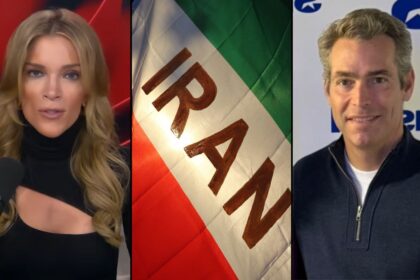 Megyn Kelly and Husband Doug split over America's war with Iran.