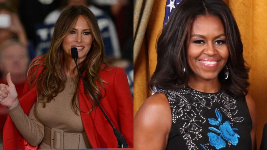 Melania Trump, Michelle Obama