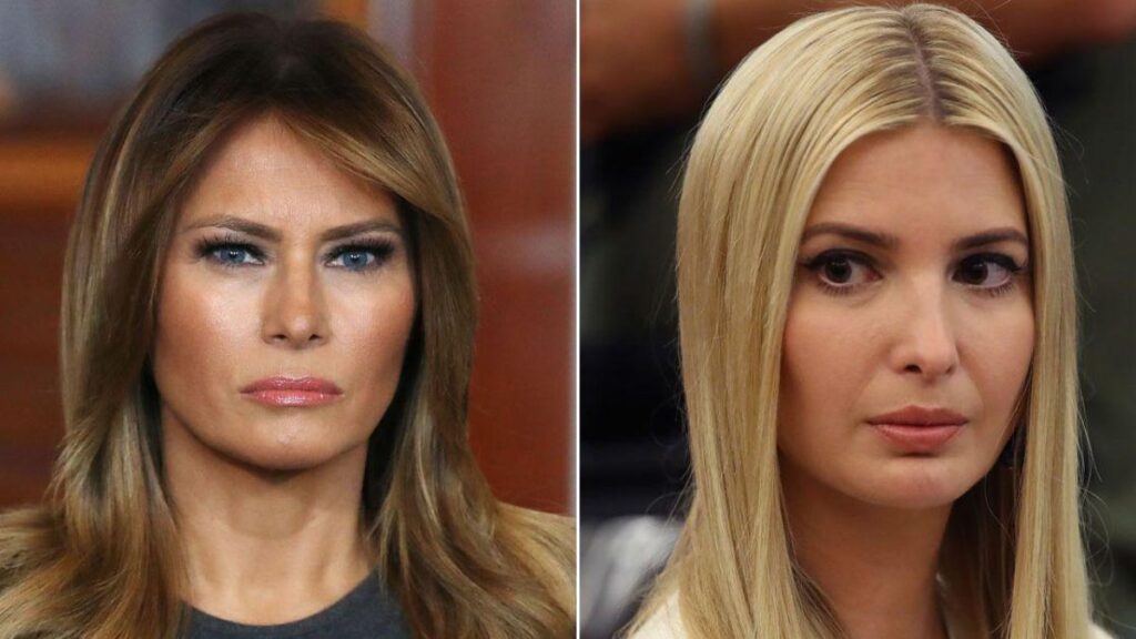 Melania Trump and Ivanka Trump have a strained relationship