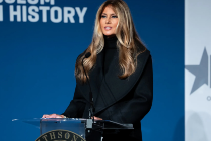 Melania Trump clicked at an event