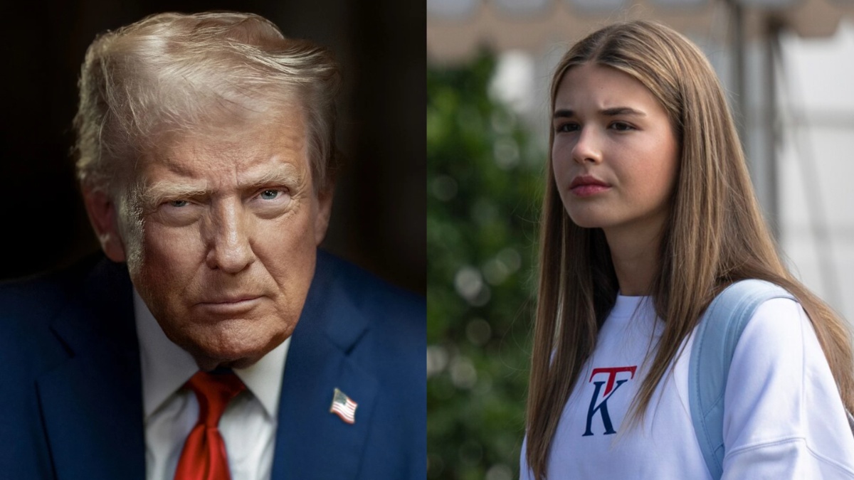 Kai Trump Faces Online Backlash Over Grocery Vlog and Selfies With Military Aircraft