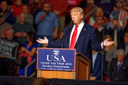 Donald Trump faces criticism over strange comment while discussing conflict with Iran.