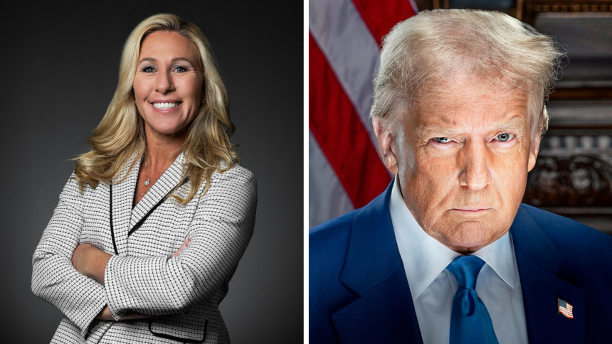 Marjorie Taylor Greene-Donald Trump