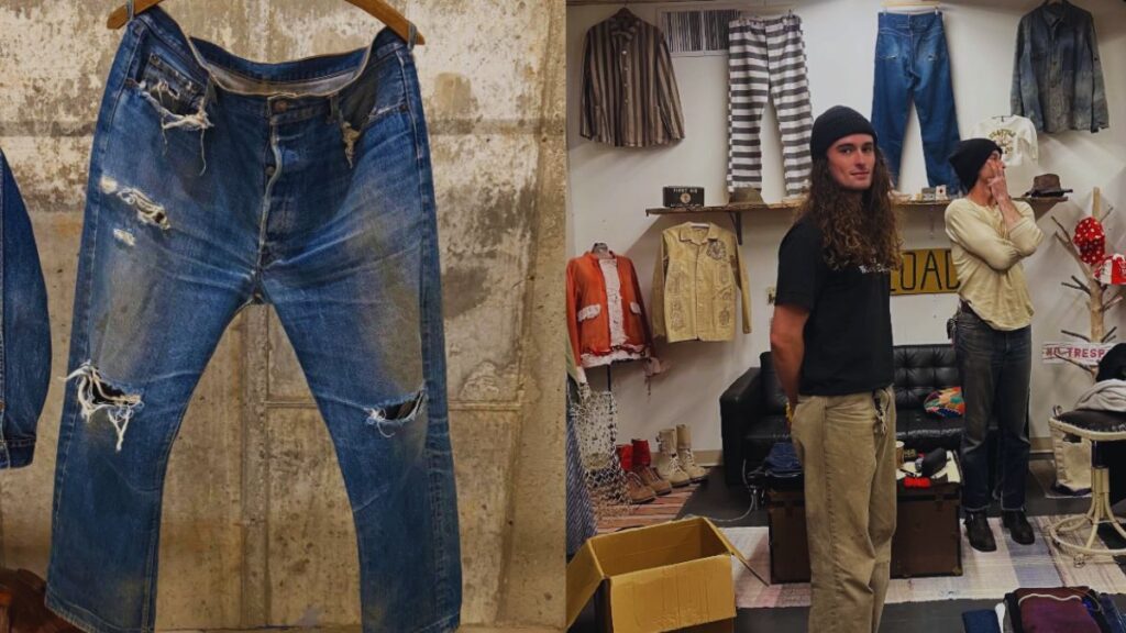 NYC embraces the distressed fashion craze like never before. (Image Credits: Instagram/@distressedfest).