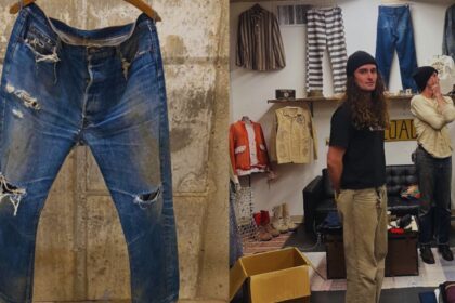 NYC embraces the distressed fashion craze like never before. (Image Credits: Instagram/@distressedfest).