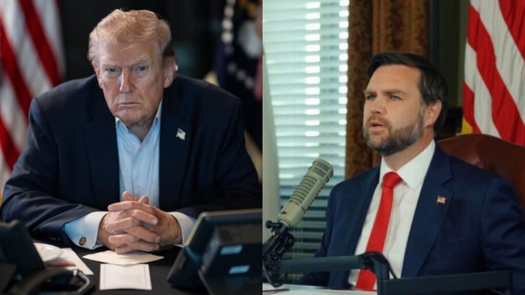 JD Vance-Donald Trump-Iran War