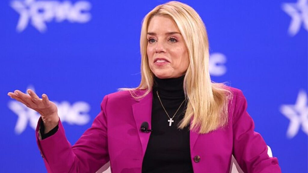 Pam Bondi quietly relocates to military base amid rising tensions in the USA.
