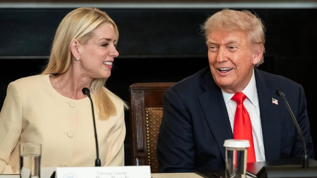 Pam Bondi gets backlash for protecting Donald Trump