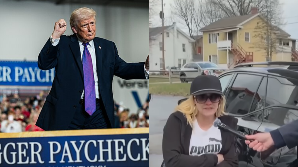 Pennsylvania Trump voter accuses him for rising gas prices