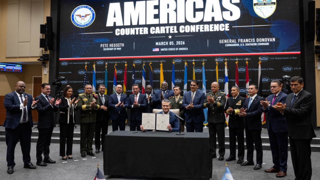 Pete Hegseth vows America will do 'whatever it takes' to defeat Iran.