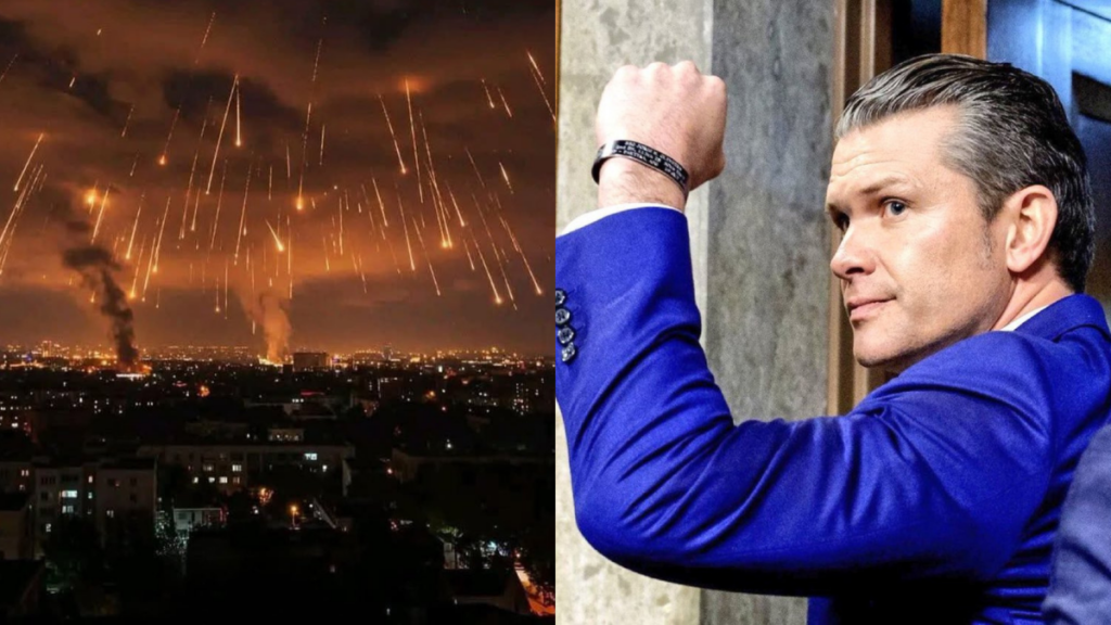 Pete Hegseth says we did not start Iran war but will finish it.