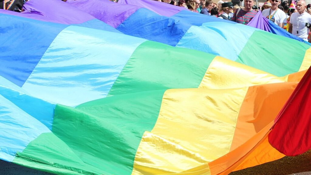 A pride flag