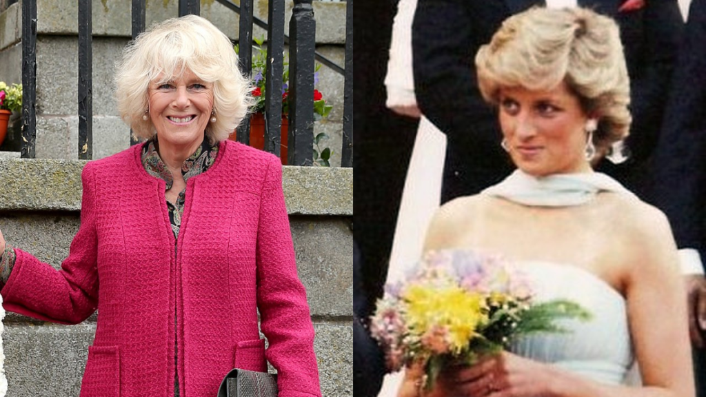 Queen Camilla's $137,000 diamond brooch has a connection with late Princess Diana's necklace