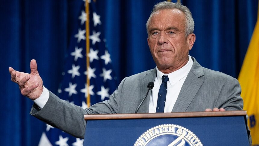 U.S. Health and Human Service (HHS) Secretary Robert F. Kennedy Jr.