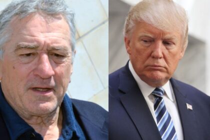 Robert De Niro urges Americans to vote against Donald Trump.
