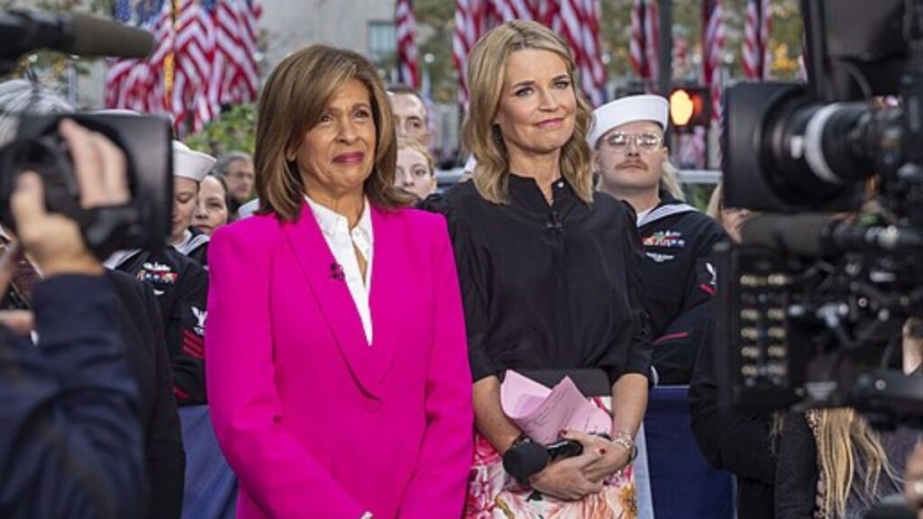 Savannah Guthrie and Hoda Kotb