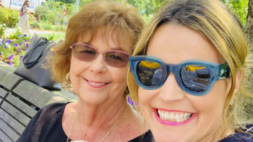 Savannah Guthrie with her mother Nancy Guthrie