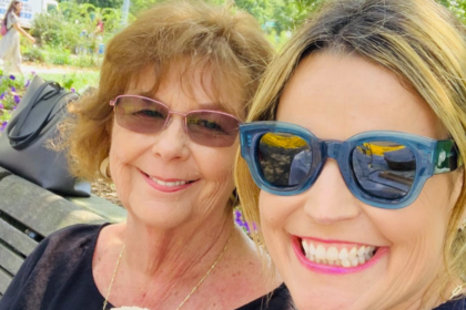 Savannah Guthrie with her mother Nancy Guthrie