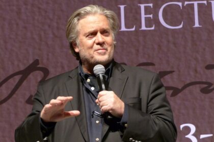 Steve Bannon advocates ICE deployments at airports and polling stations ahead of the midterms.
