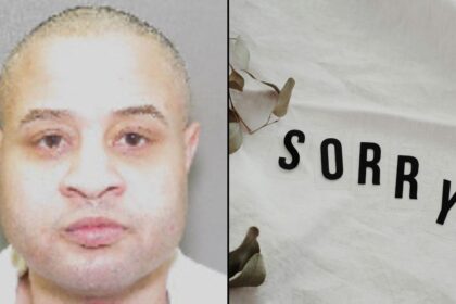 Texas death row inmate uses his final words to apologise for his crime.