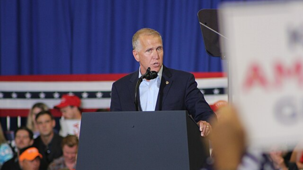 Thom Tillis criticises Trump for his NATO comments
