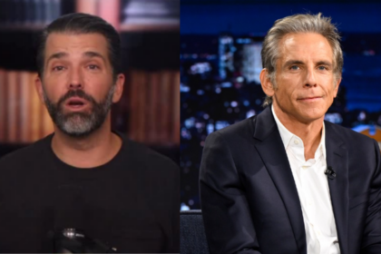 Trump Jr. slammed Ben Stiller.