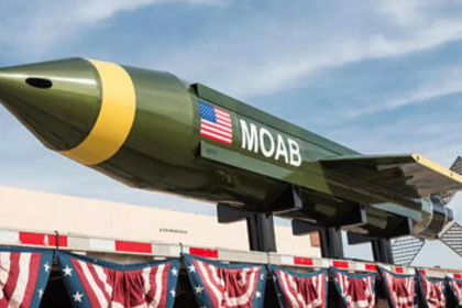 Donald Trump may drop 'mother of all bombs' on Iran.
