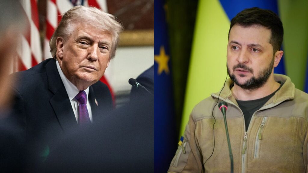 Donald Trump, Volodymyr Zelensky